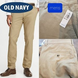 NWT old navy ultimate relaxed slim 36x30 khakis